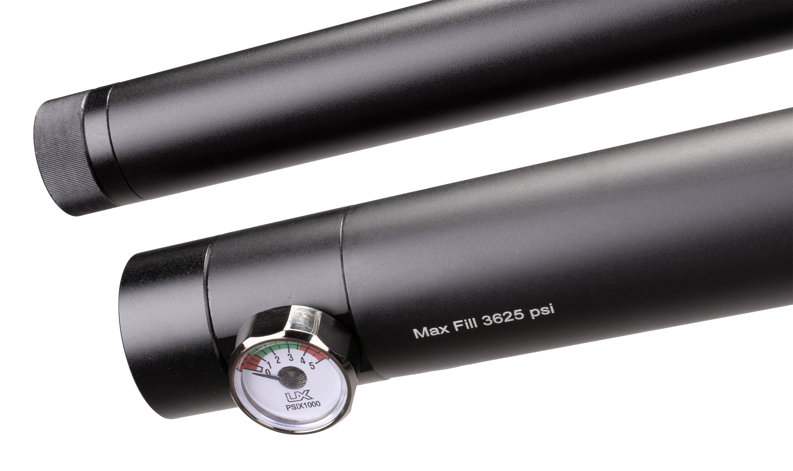 Umarex Zelos muzzle and air tank detail 